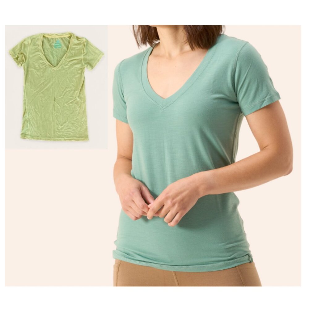 Woolly V Neck Tee